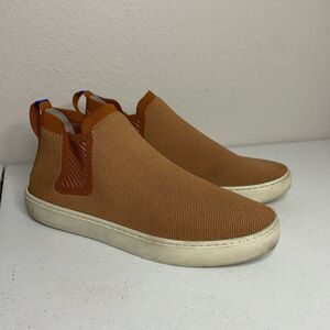 ROTHY’S The Chelsea Sneaker in Fawn size 10
